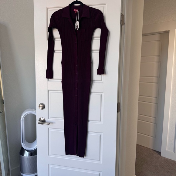 STAUD NWT Napa Dress - Picture 2 of 10